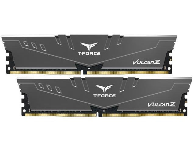 memory D4 3600 16GB C18Team Vulcan Z grey K2 (TLZGD416G3600HC18JDC01) afbeelding 1