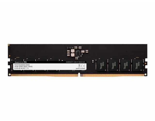 Team Group RAM Team D5 5600 16GB CL46 Elite (TED516G5600C4601) afbeelding 1