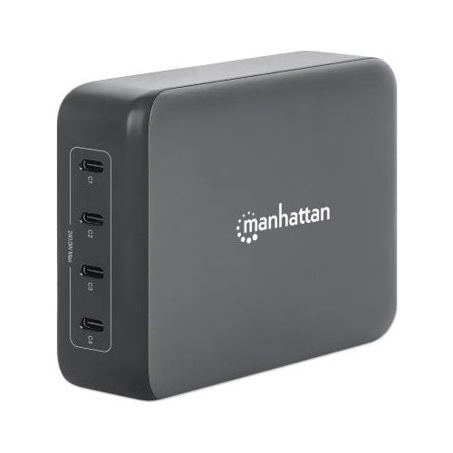 Manhattan 4-Port GaN USB Power Delivery-Ladestation 240W (102667) afbeelding 1
