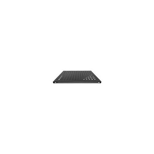 Intellinet Fixed Shelf - Rack - Regal - Schwarz, RAL 9005 - 1U - 48,3 cm (19") (712583) afbeelding 1