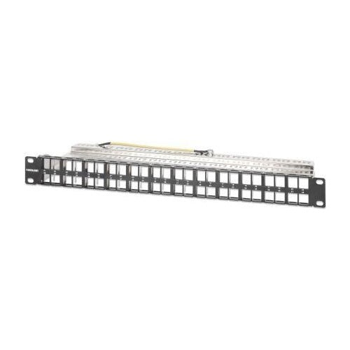 Intellinet 48-Port Patchpanel geschirmt und unbestückt 1 HE (721028) afbeelding 1