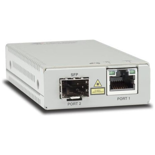 Allied Telesis AT MMC2000/SP - Medienkonverter - 1GbE - 10Base-T, 1000Base-X, 100Base-TX, 100Base-X, 1000Base-T - RJ-45 / SFP (mini-GBIC) - 850 nm (AT-MMC2000/SP-960) afbeelding 1
