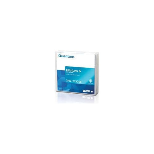 Quantum - LTO Ultrium 6 - 2,5TB / 6,25TB - Schwarz (MR-L6MQN-03) afbeelding 1