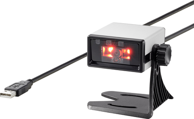 Renkforce FS5022J 2D Barcode Scanner Wired USB Desktop Imager Silver, Black RF-3794272