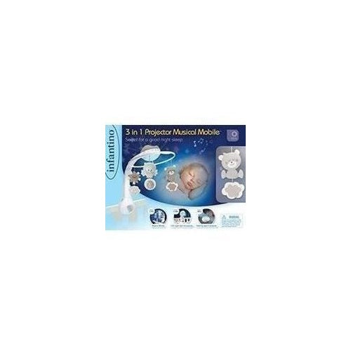 Mobile - INFANTINO - 4915 - Douce Nuit 3en1 - Blanc afbeelding 6