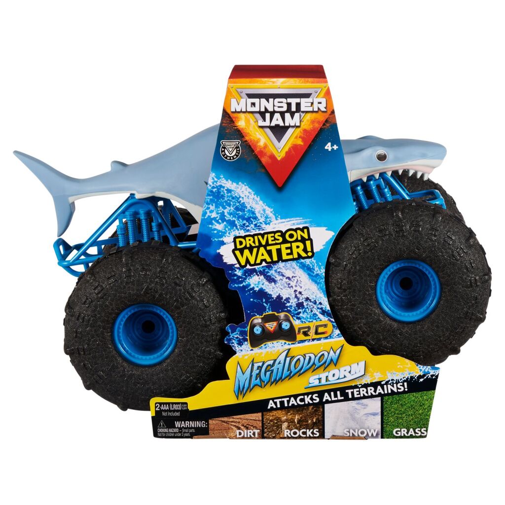 Monster Jam RC Megalodon Storm 1:15 All Terrain Remote Control Truck