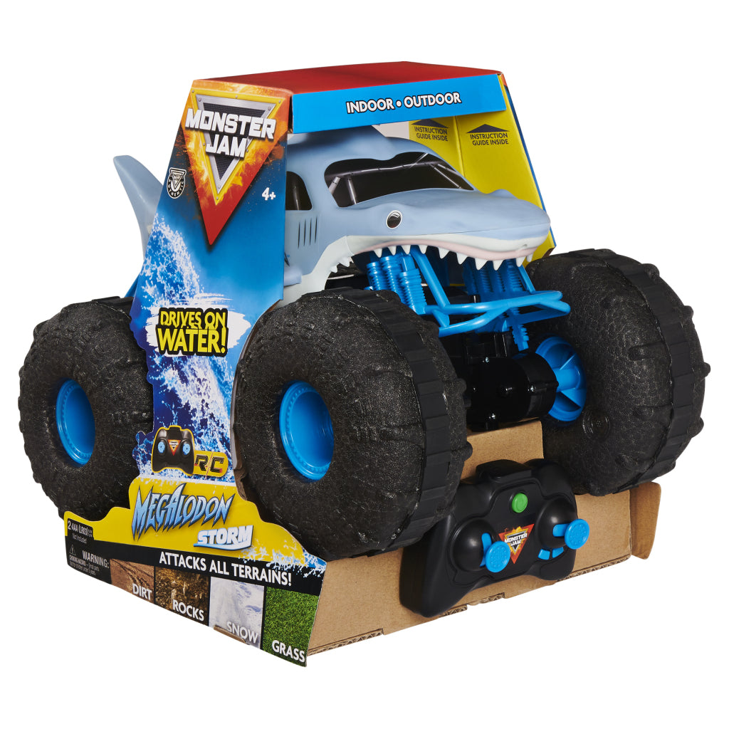 Monster Jam RC Megalodon Storm 1:15 All Terrain Remote Control Truck