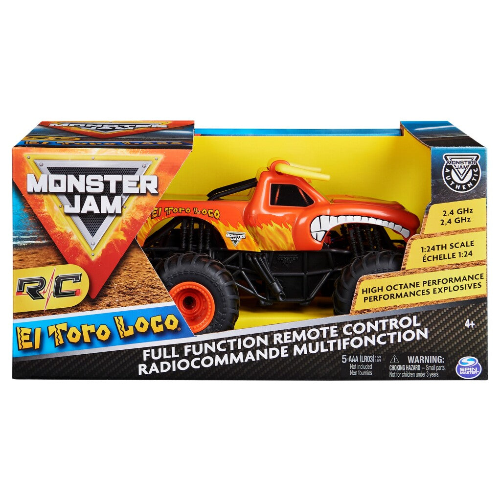 Monster Jam RC El Toro Loco 1:24 - Dual Joystick Controller