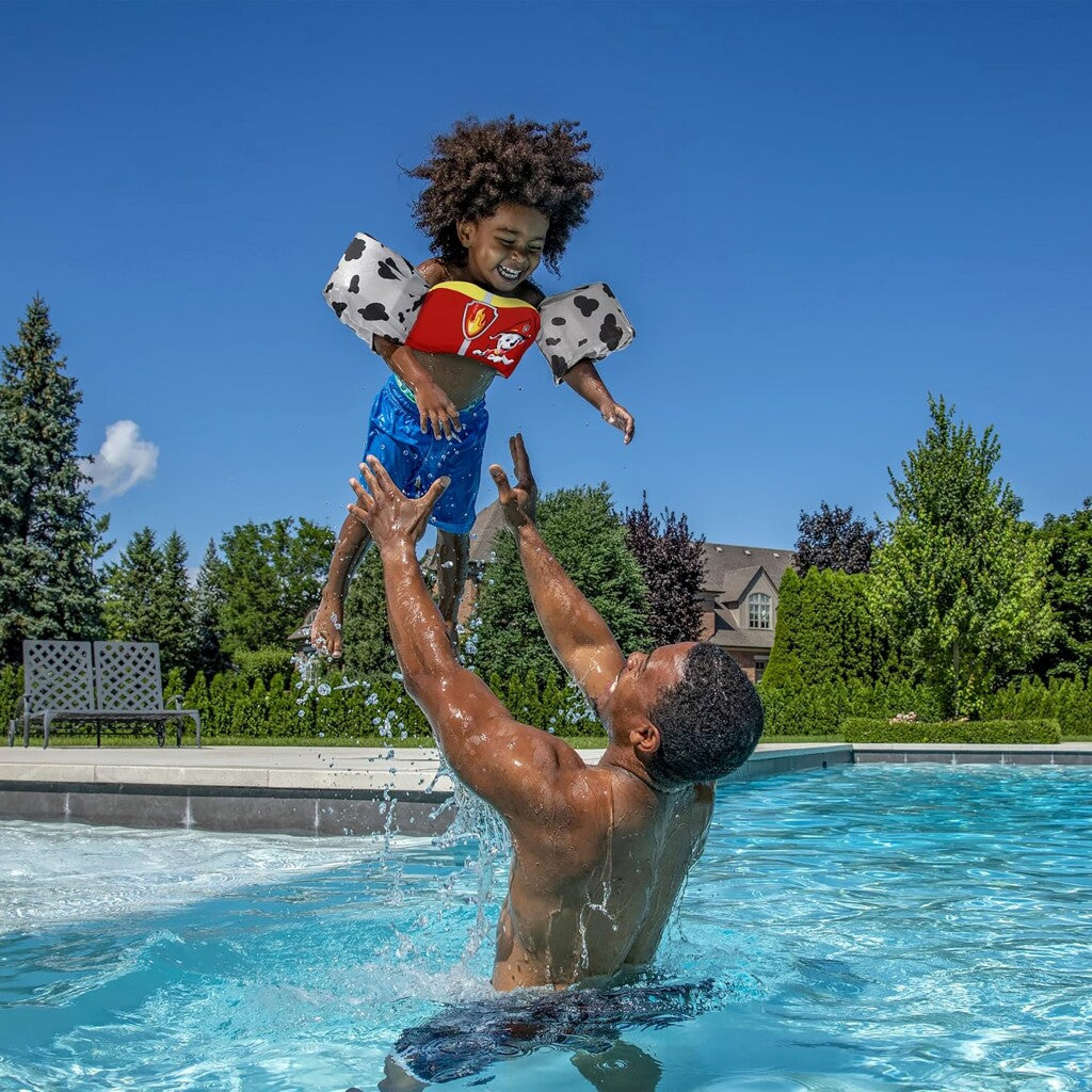 Paw Patrol Swimways Swim Trainer with Flotation for Kids 14-23 kg - Marshall/Skye