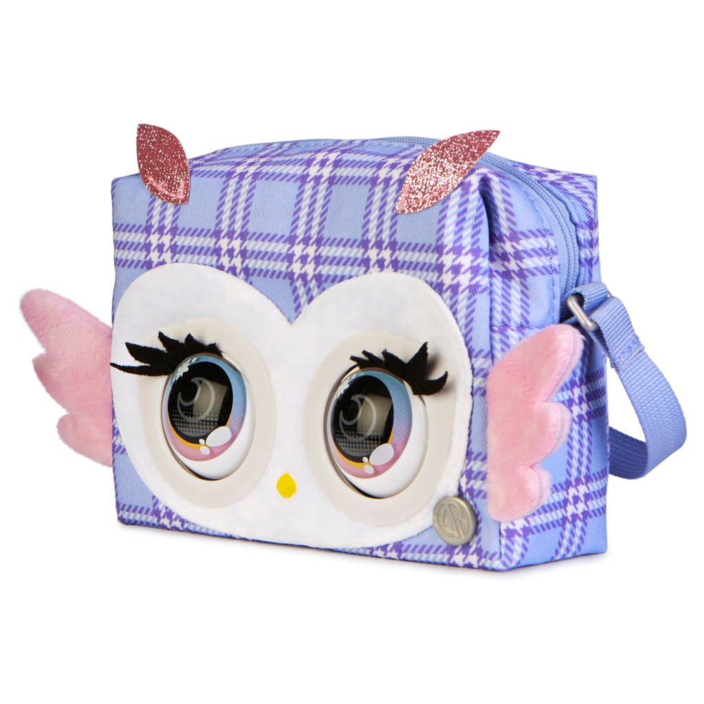 Purse Pets Hoot Couture Owl Plush Toy with Sounds for Kids