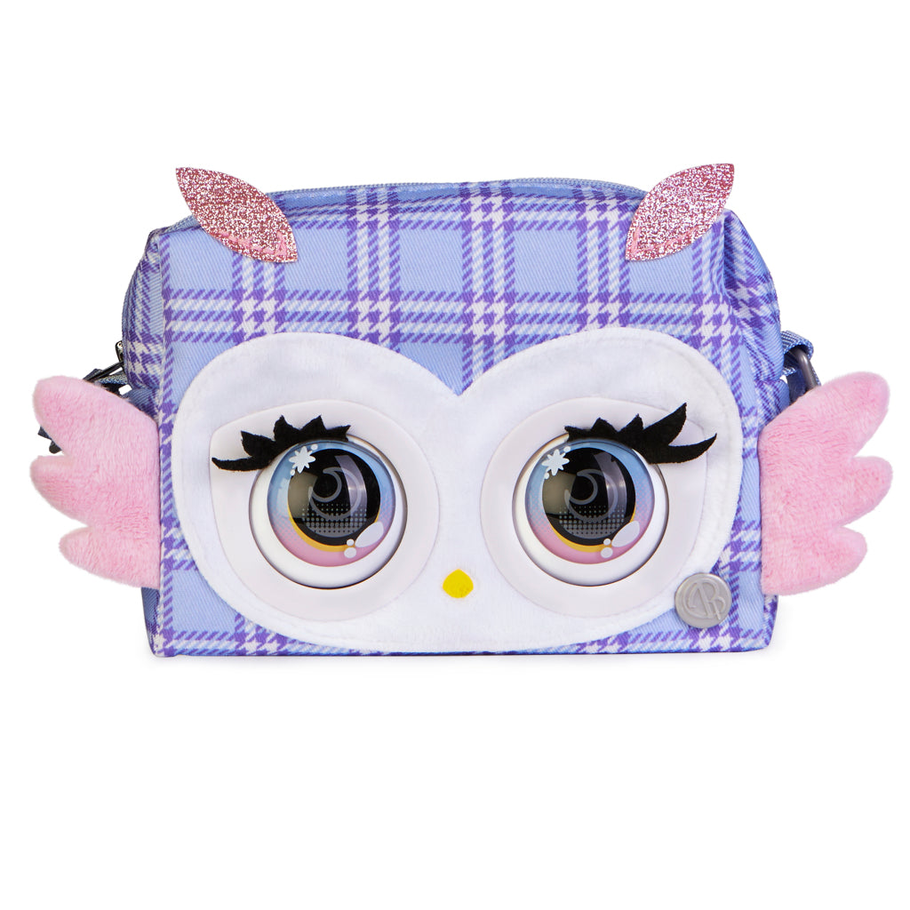 Purse Pets Hoot Couture Owl Plush Toy with Sounds for Kids