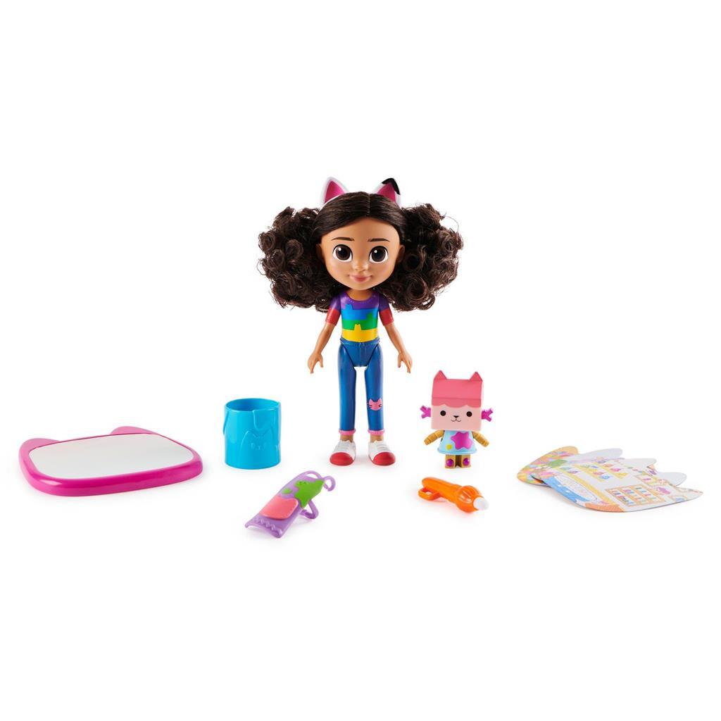 Gabby's Dollhouse Craft Playset - Includes Baby Kitty Figure and Drawing Pad
