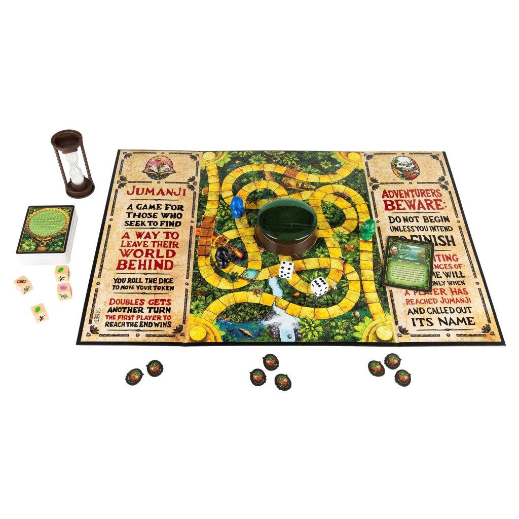 Spin Master Jumanji The Game - Adventure Board Game for 2 to 4 Players
