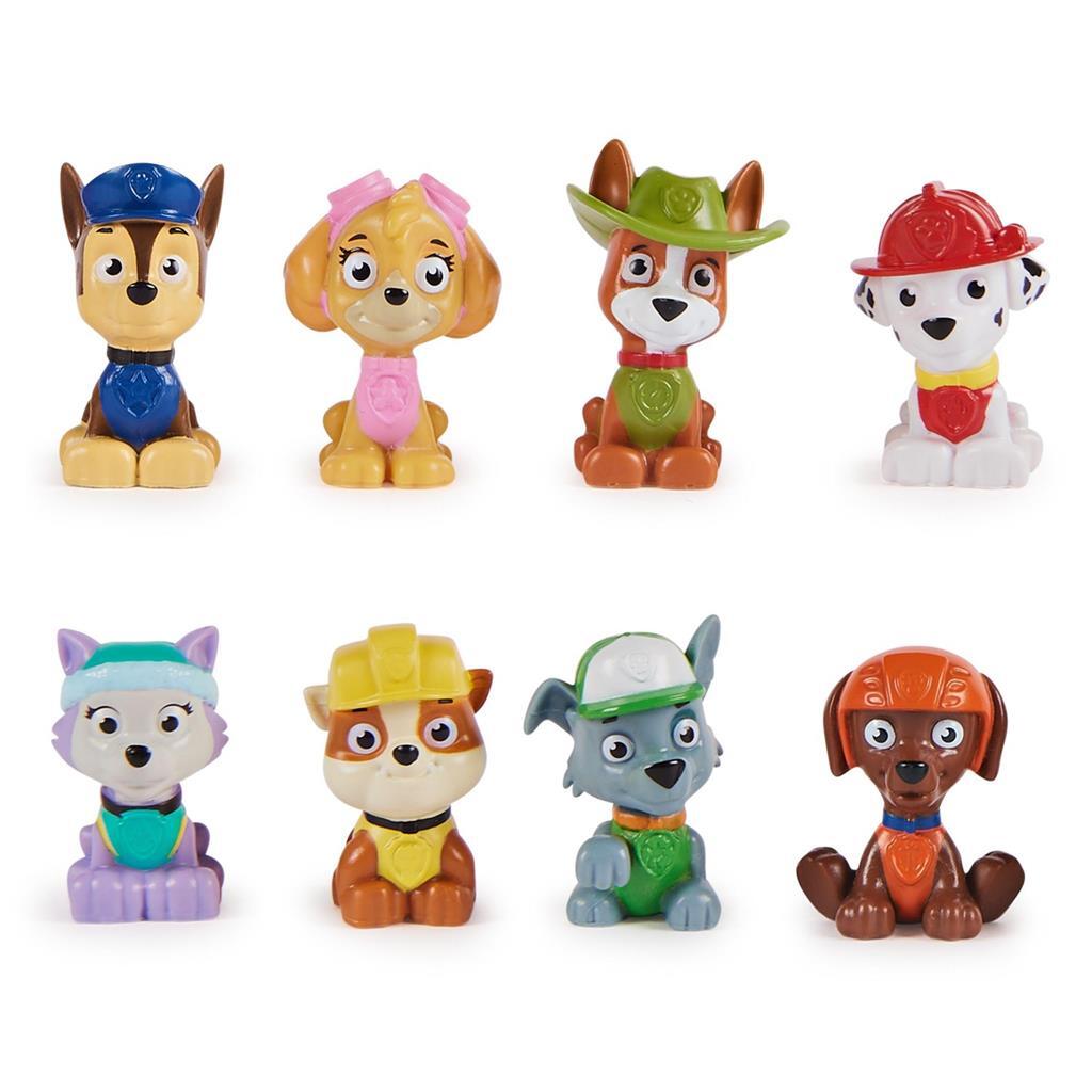Paw Patrol Gift Set with 10 Figures of Pups in Signature Uniforms