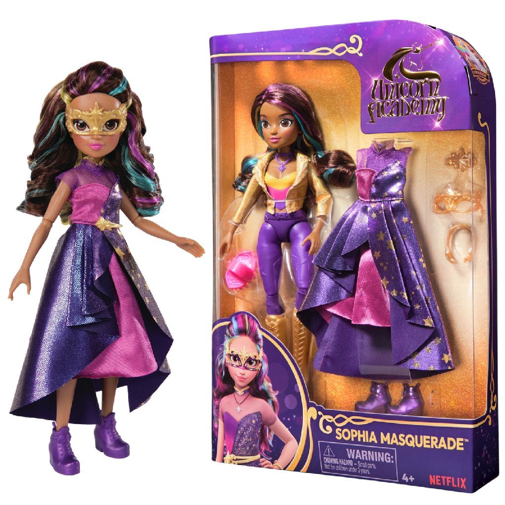 Unicorn Academy Doll Sophia Masquerade Ball - 24 cm - Fashion Doll