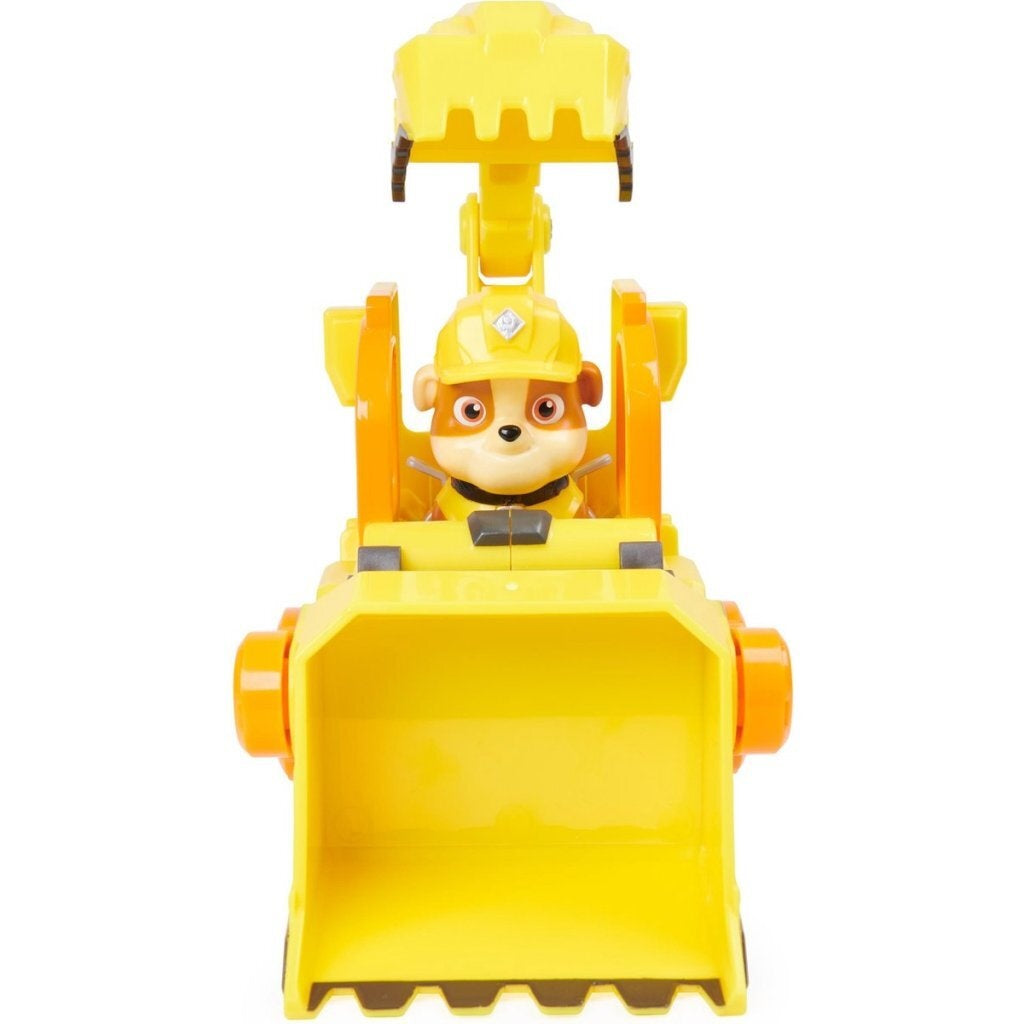 Paw Patrol Rubble &amp; Crew Rubble&rsquo;s Bulldozer + Figuur afbeelding 3