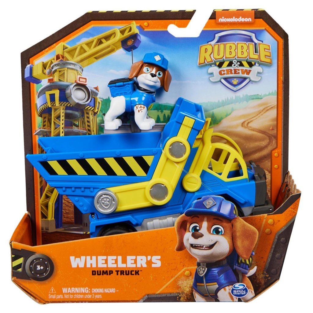 Paw Patrol Rubble and Crew Vehicle Assortment