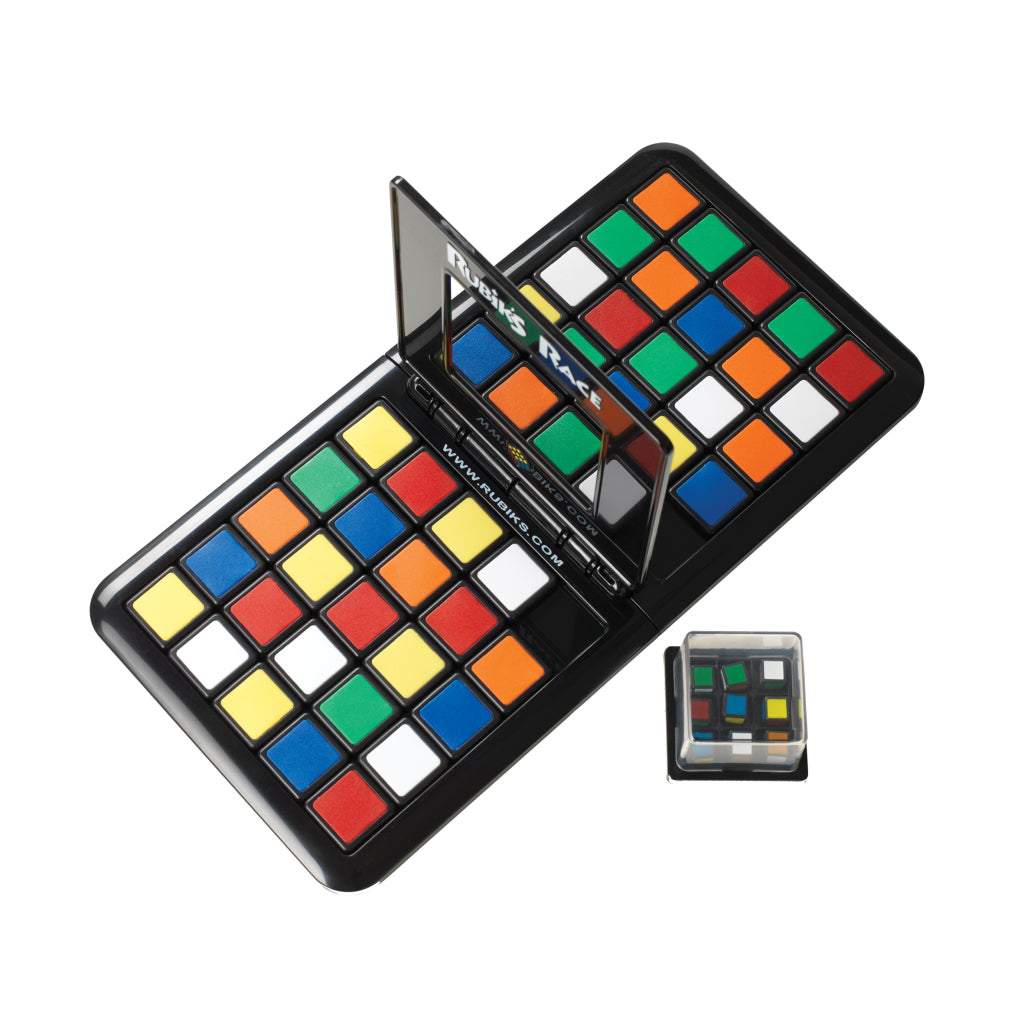 Rubik's Race Game - Fast-Paced Board Game for 2 Players