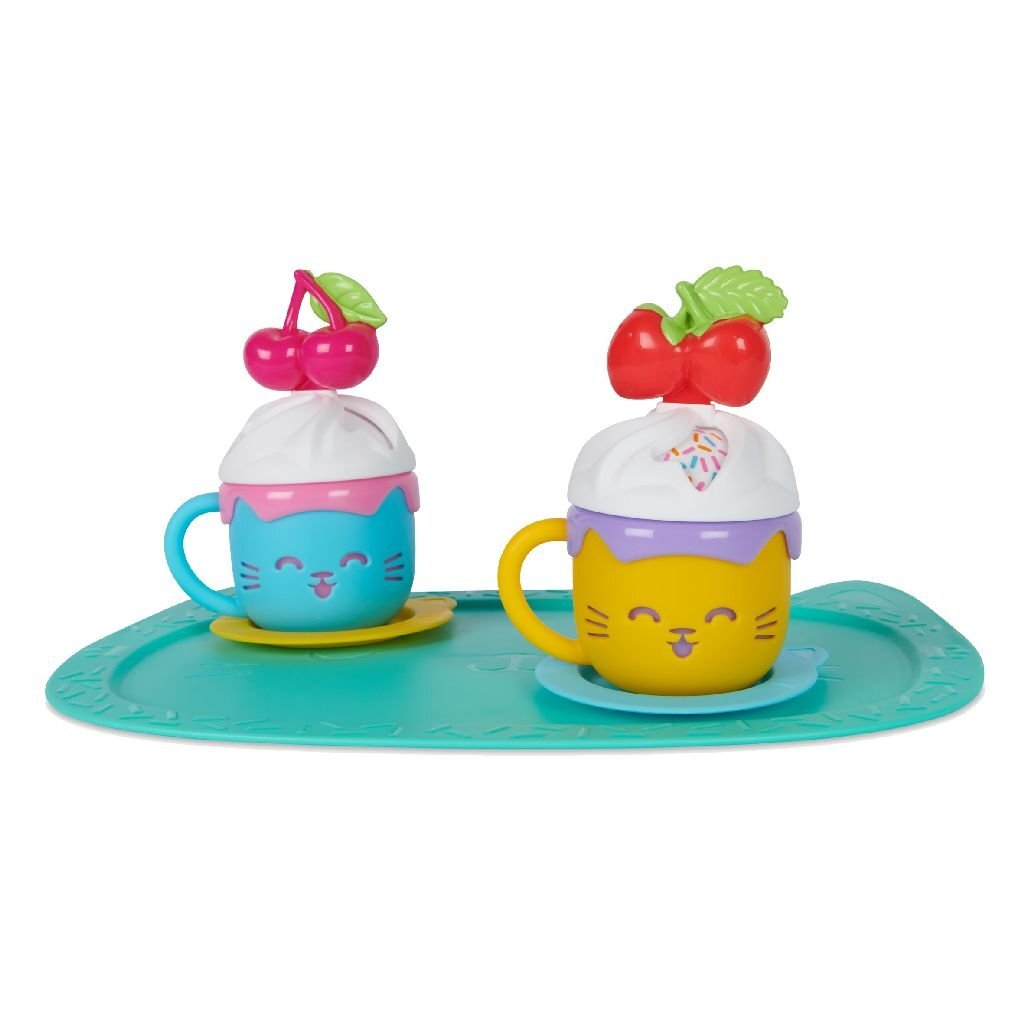 Gabby's Dollhouse Sprinkle Party Dinnerware Set with Tray and Accessories