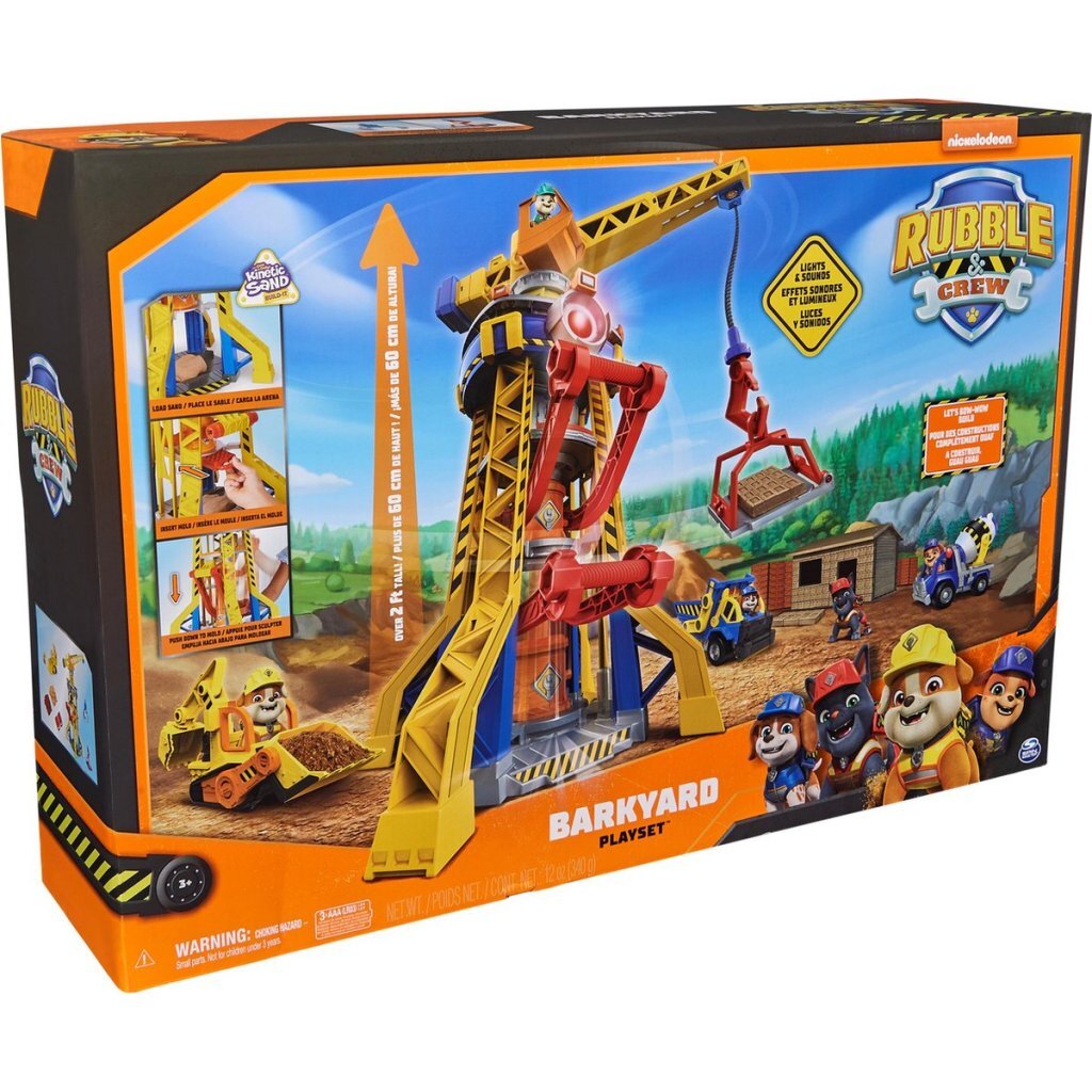 Rubble & Crew Blafwerf Crane with Kinetic Build-It System