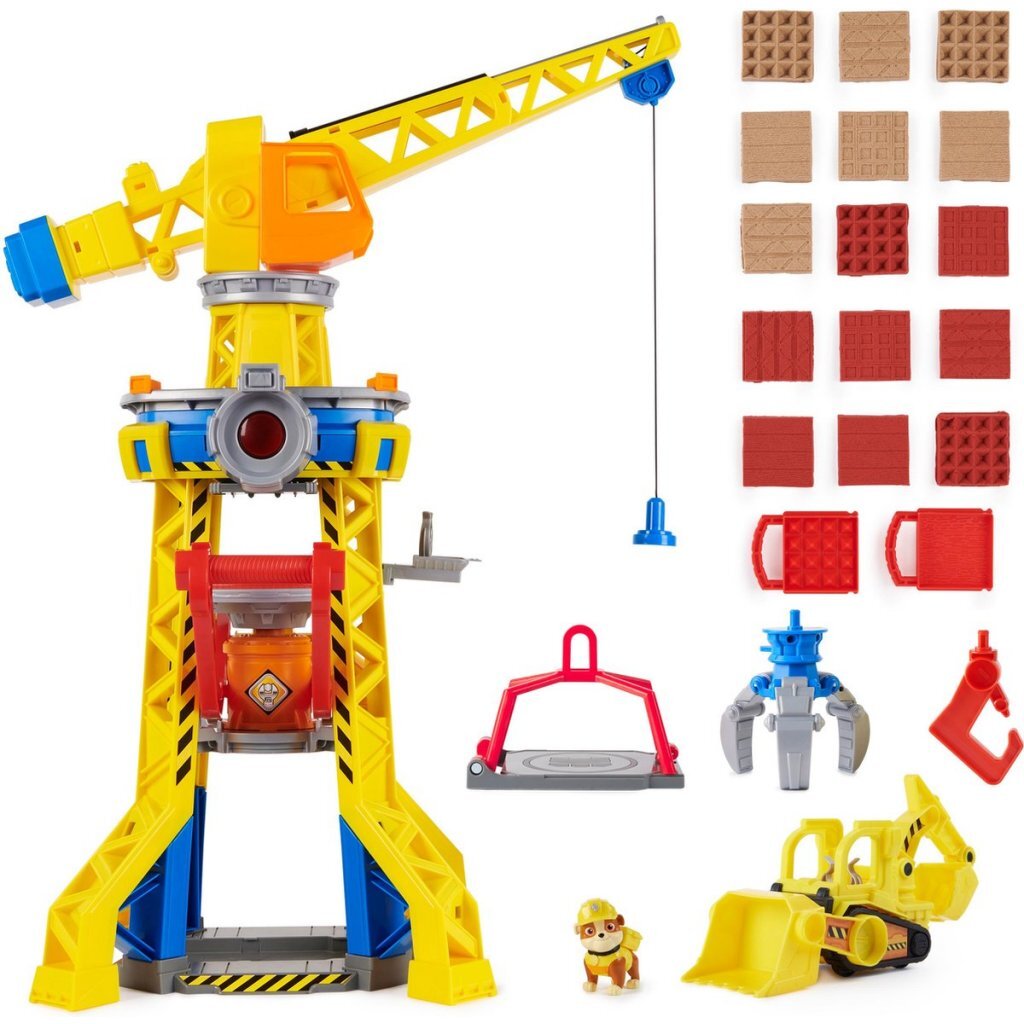 Rubble & Crew Blafwerf Crane with Kinetic Build-It System