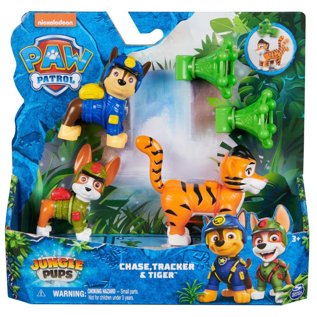 Paw Patrol Jungle Pups Hero Pups Assorted Figures Set