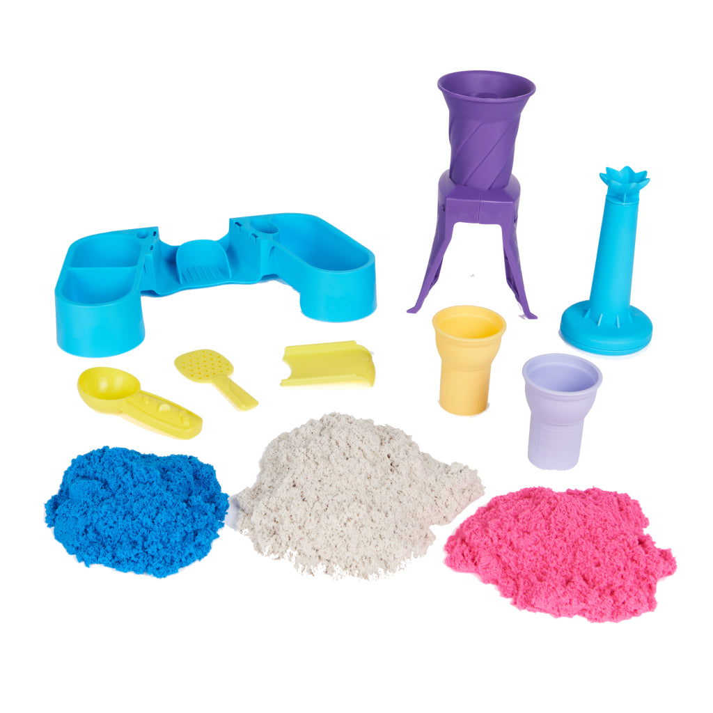 Kinetic Sand Soft Ice Cream Playset with 396 g Sand