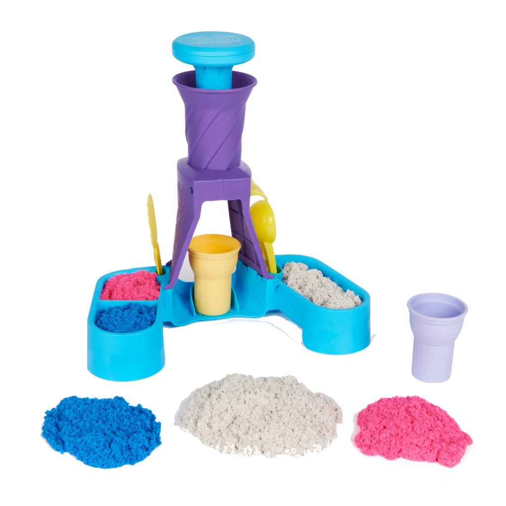 Kinetic Sand Soft Ice Cream Playset with 396 g Sand