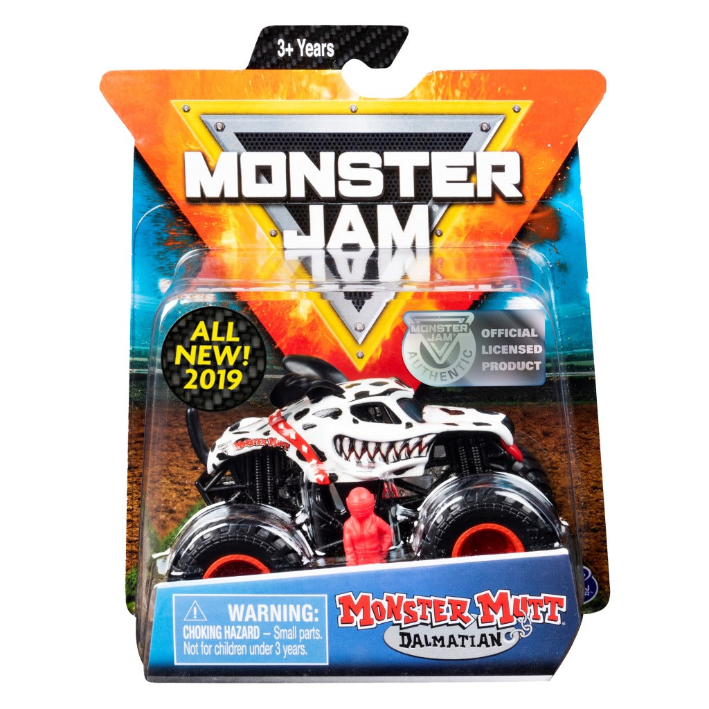 Monster Jam Die-Cast Truck 1:64 Assorted - Collectible Toy