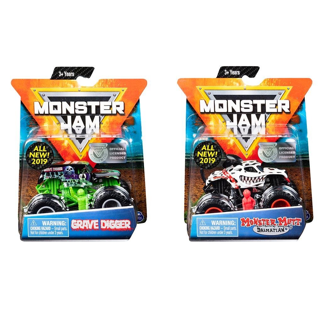 Monster Jam Die-Cast Truck 1:64 Assorted - Collectible Toy