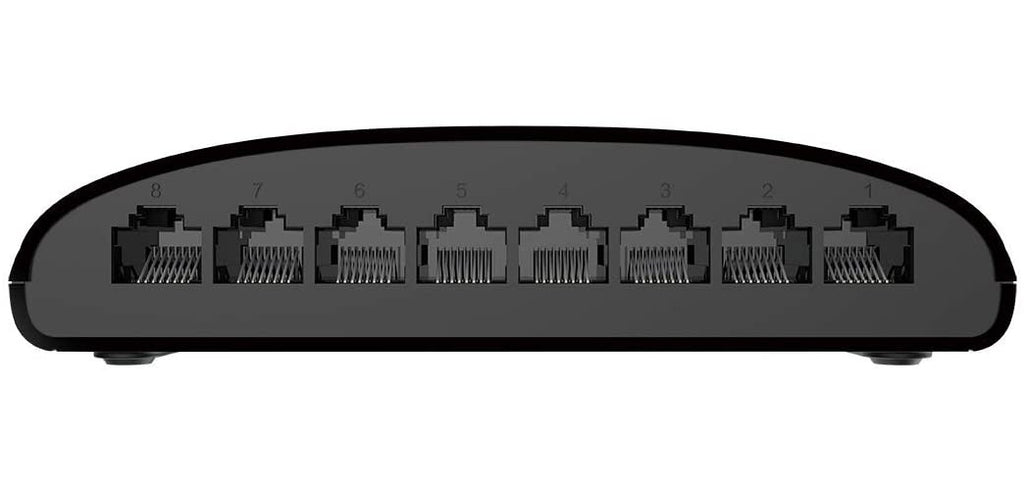 D-Link DGS-1008D - Switch - 8 Anschlüsse - EN, Fast EN, Gigabit EN - 10Base-T, 100Base-TX, 1000Base-T (DGS-1008D) afbeelding 1