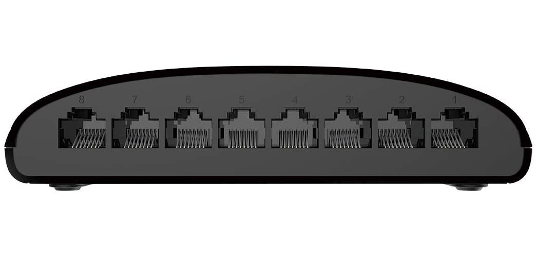 D-Link DGS-1008D - Switch - 8 Anschlüsse - EN, Fast EN, Gigabit EN - 10Base-T, 100Base-TX, 1000Base-T (DGS-1008D) afbeelding 1