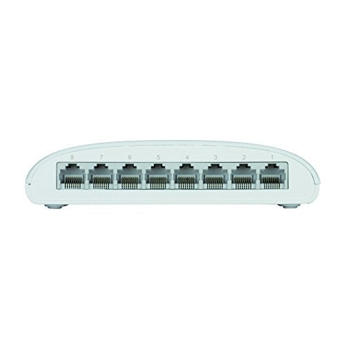 D-Link DGS-1008D - Switch - 8 Anschlüsse - EN, Fast EN, Gigabit EN - 10Base-T, 100Base-TX, 1000Base-T (DGS-1008D) afbeelding 2
