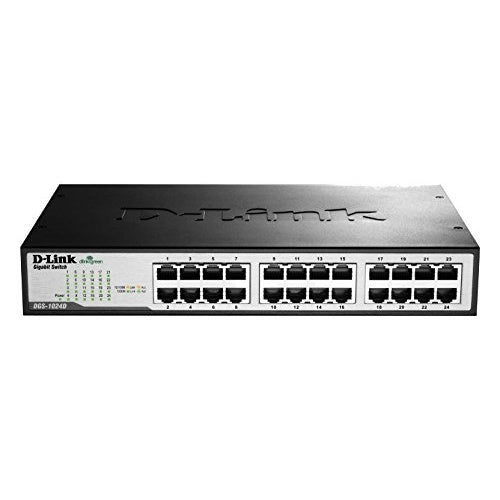 D-Link DGS 1024D - Switch - 24 x 10/100/1000 - Desktop (DGS-1024D/E) afbeelding 3