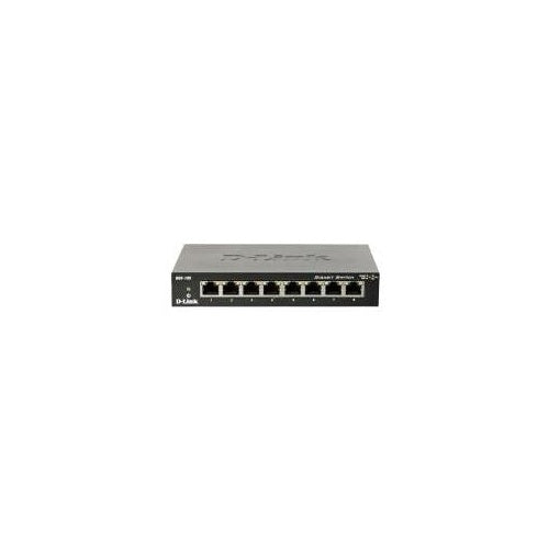 D-Link DGS 108 - Switch - 8 x 10/100/1000 - Desktop (DGS-108/E) afbeelding 1