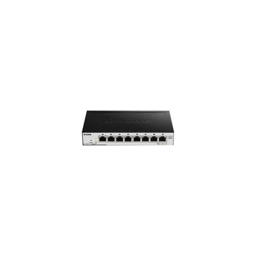 D-Link EasySmart Switch DGS-1100-08P - Switch - managed - 8 x 10/100/1000 (PoE) - Desktop - PoE (DGS-1100-08P) afbeelding 1
