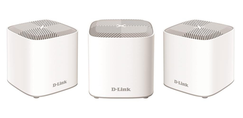 D-Link Covr Whole Home COVR-X1863 - WLAN-System (2 Router) - bis zu 600 qm - Netz - GigE - 802.11a/b/g/n/ac/ax - Dual-Band afbeelding 2