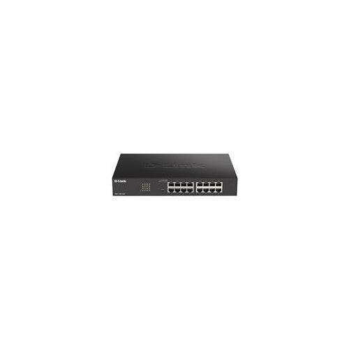D-Link DGS 1100-16V2 - Switch - Smart - 16 x 10/100/1000 - Desktop, an Rack montierbar afbeelding 1