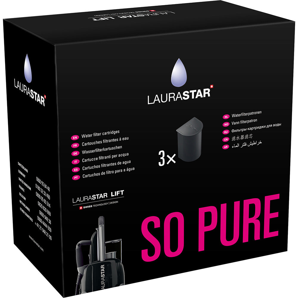 Laurastar Anti-Limescale Cartridges 2910082034 - 3 Pieces for Water Filter