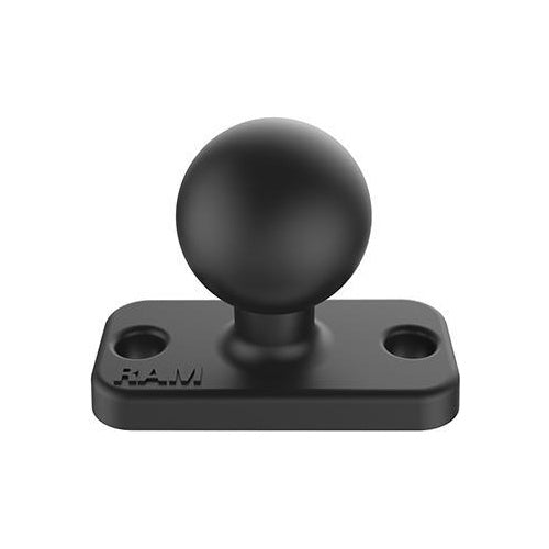 RAM Mounts RAM B Size 1 Ball and Rectangular Plate with 1.5 2-Hole Pattern (RAM-B-202U-12) afbeelding 1