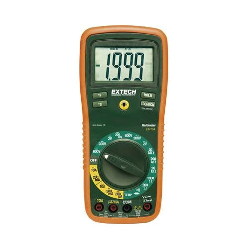 Extech EX410A Hand-Multimeter digital CAT III 600 V Anzeige (Counts): 2000 (EX410A) afbeelding 1