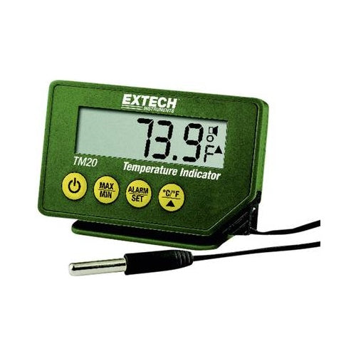 EXTECH Wasserfeste Temperaturanzeige Temperatur-Messgerät, Thermometer (TM20) afbeelding 1