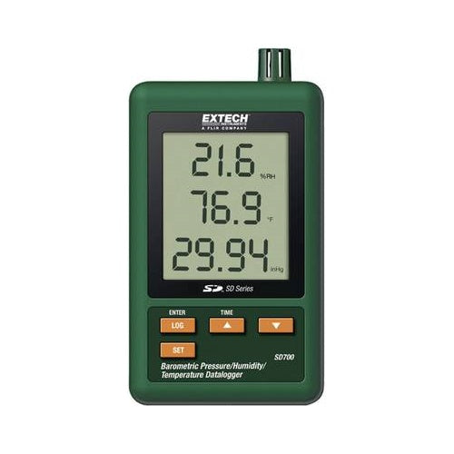 EXTECH SD700 Temperatur, relative Luftfeuchte, Luftdruck-Datenlogger, Klima-Wetter-Datenlogger mit 2 (SD700) afbeelding 1