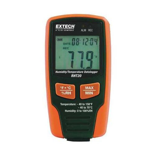 Extech Instruments Datenlogger, 1 Kanäle, USB, 16000 Messungen (RHT20) afbeelding 1