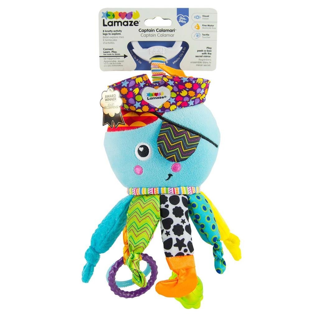Lamaze Activity Toy Captain Kalimari + Sound - Colorful Toy for Babies