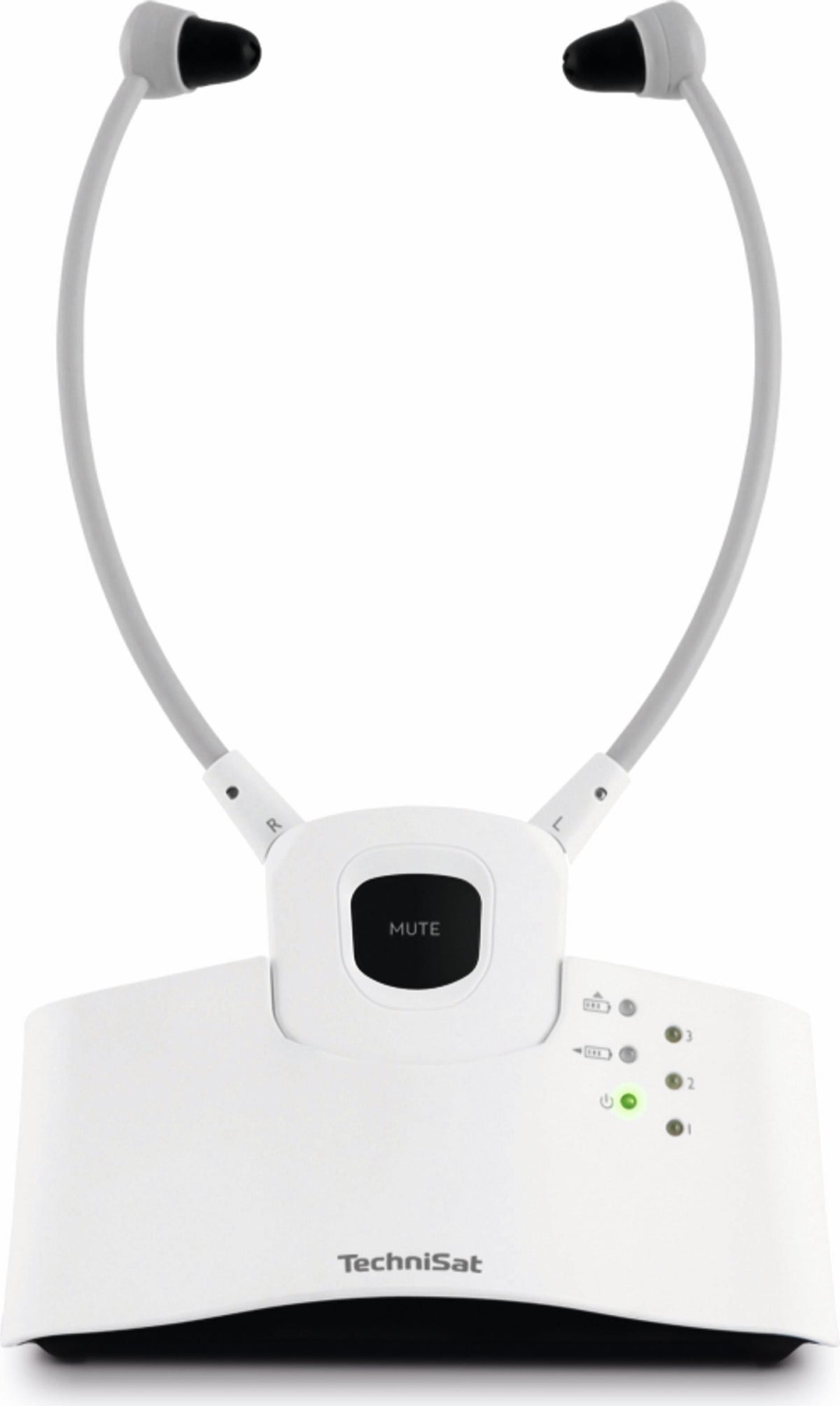TechniSat StereoMan ISI 3 Wired & Wireless In-Ear Headphones - White (0000/9130)