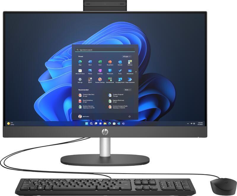 HP ProOne 245 G10 AiO 23,8" FHD R3-7330U 8GB/256GB SSD Windows 11 Pro B6HS3ES#ABD - BTO (B6HS3ES#ABD)