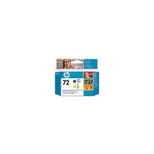 HP Druckkopf Nr. 72 - Matte Black & Yellow (C9384A) afbeelding 1
