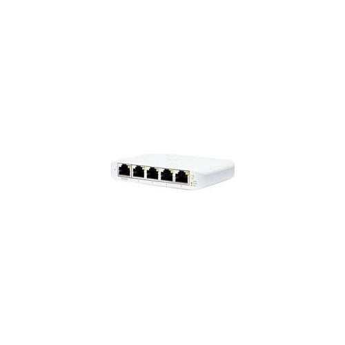 Ubiquiti UniFi Switch USW Flex Mini - Switch - Smart - 4 x 10/100/1000 + 1 x 10/100/1000 (PoE+) - Desktop - PoE+ (Packung mit 3) afbeelding 1