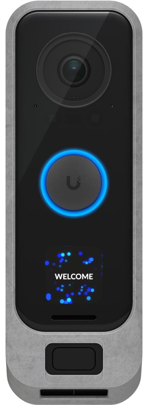 Ubiquiti G4 Doorbell Pro Cover Grau Polycarbonat (PC) 1 Stück(e) (UACC-G4-DB-PRO-COVER-CONCRETE) afbeelding 1